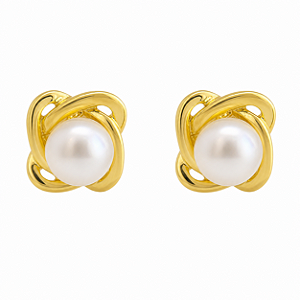 Brinco em Ouro 18K com Perola