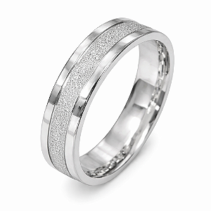 Aliança em prata 925 Diamantada