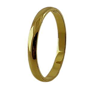 Aliança em Ouro 18K 2,60 mm