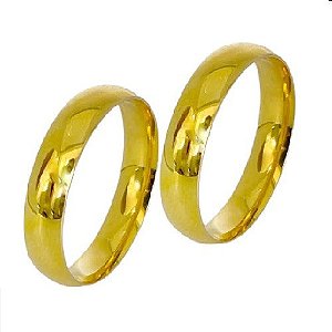 Aliança em Ouro 18K 4,80 mm