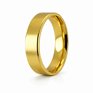 Aliança em Ouro 18K 5,00 mm