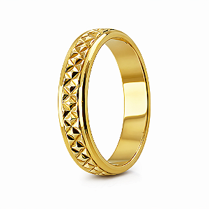 Aliança em Ouro 18K 4,50 mm