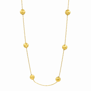Gargantilha em Ouro 18k Bolinhas de 6,00 mm