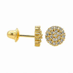 Brinco em Ouro 18K com Diamantes