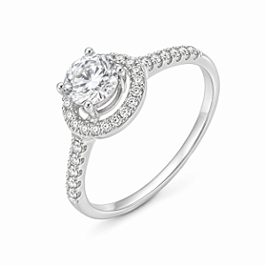 Anel em Prata 925 com Zirconias