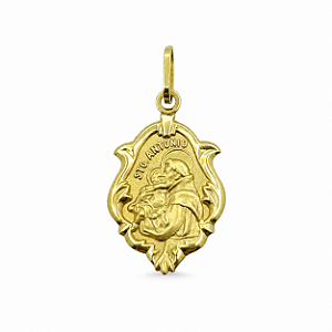 Pingente em Ouro 18k Ornato Santo Antonio