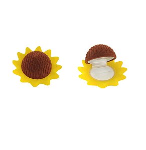 Caixinha de Veludo Girasol