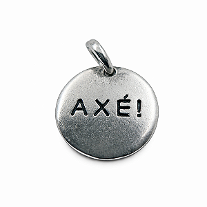 Pingente em Prata 925 Axé!
