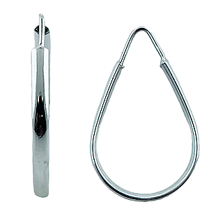 Argola em Prata 925 Gota