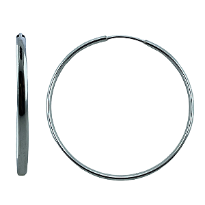 Argola em Prata 925 Redonda