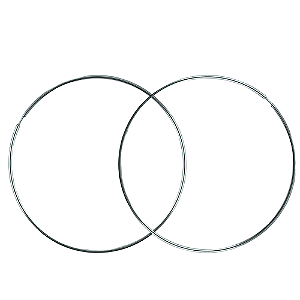 Argola em Prata 925 Redonda