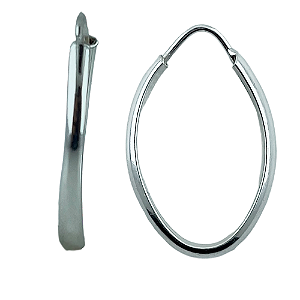 Argola em Prata 925 Gota