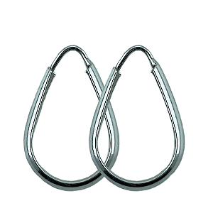 Argola em Prata 925 Gota