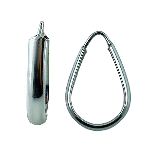 Argola em Prata 925 Gota