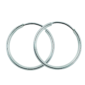 Argola em Prata 925 4,00 mm