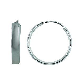 Argola em Prata 925 4,00 mm