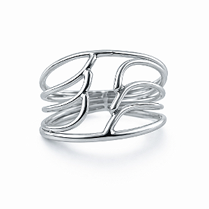 Anel em Prata 925 Fio Vazado