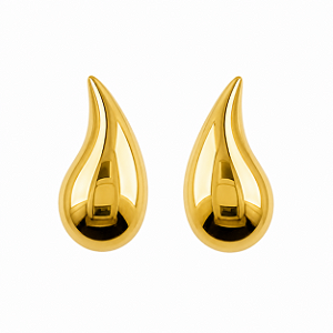 Brinco em Ouro 18K Gota 17 mm