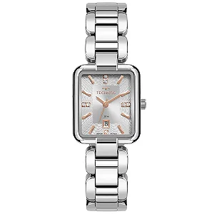 Relógio Technos Elos Prata Feminino 2015CES/1K