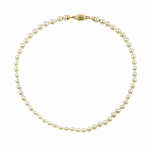 Gargantilha em Ouro 18K de Pérolas Japonesas