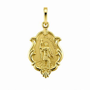 Pingente em Ouro 18k Ornato Santo Expedito