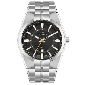 Relógio Technos Masculino Skymaster Prata 2115TX1/1P