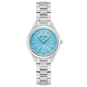 Relógio Bulova Feminino Sutton Prateado