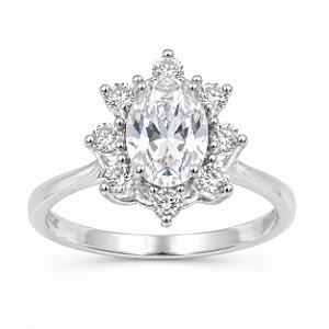 Anel de Prata 925 com Zircônia