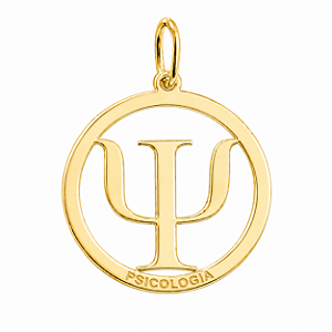 Pingente em Ouro 18K Psicologia