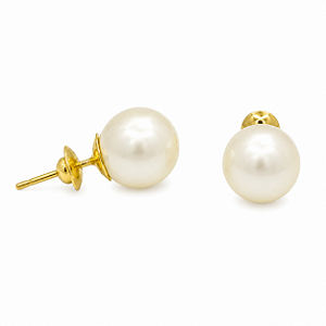 Brinco em Ouro 18K com Pérola 8,00 mm