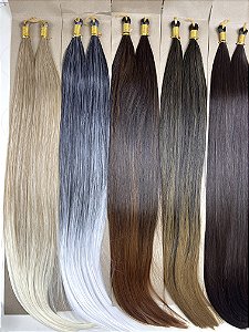Atacado 10 PCS - Cabelo Orgânico Crochet Liso 160g 70cm Braid Top Fibra HT