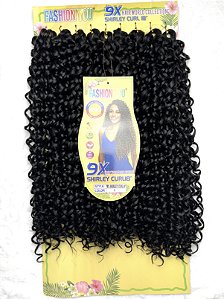 Atacado 10 PCS - Cabelo Cacheado Crochet SHIRLEY CURL 18 inch Cabelo 70cm 320g 9X Pacotão Braid Hair