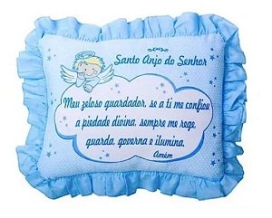 Travesseiro Para Bebê Com Frase De Oração