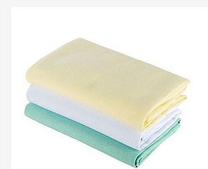 Kit Cueiro Flanelado Com 3 Unidades 100% Algodão Papi