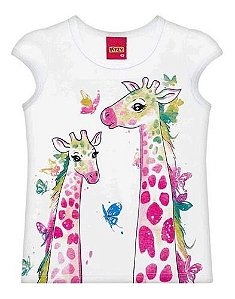 Blusa Infantil Feminina Kyly Meia Malha