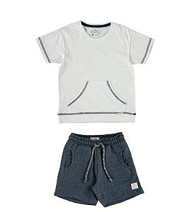 Conjunto Masculino Bugbee Camiseta e Bermuda 10616cj