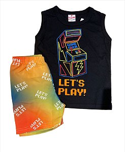 Conjunto Masculino Regata e Bermuda Brandili