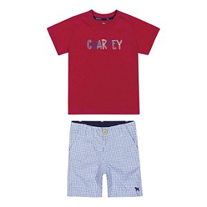 Conjunto Camiseta e Bermuda Charpey