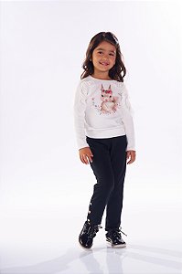 Calça Legging Infantil Kiki Xodó