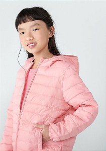Jaqueta Infantil Unissex Puffer Recortes Hering Kids