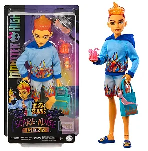 Boneca Heath Burns Monster High Scare-adise - AutoMOTIVO Store