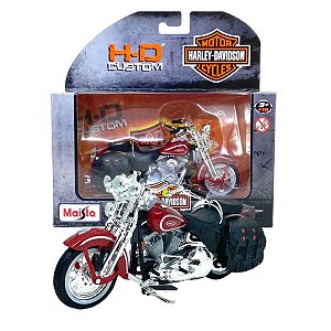 Miniatura Moto Harley Davidson FLSTS Heritage Softail - 1/18