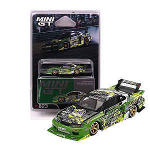 Miniatura Mini GT Nissan S15 Silvia 555 V2 823 1/64 - AutoMOTIVO Store