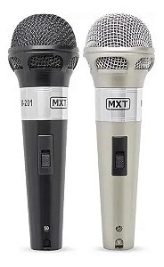 Microfone para Karaoke Duplo com Fio