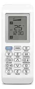 CONTROLE REMOTO AR CONDICIONADO ELECTROLUX SPLIT MODELOS TI VI BI C 01344 MXT