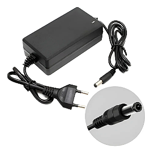 FONTE CHAVEADA PARA CFTV 12V 3A CABO DE 1M COM LED MXT