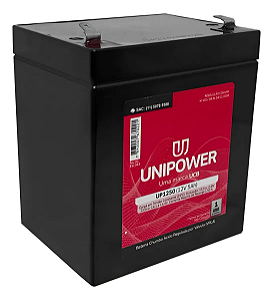 BATERIA SELADA NOBREAK 12V 5A UP1250 O UNIPOWER