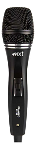 MICROFONE COM FIO DINAMICO PRETO PROFISSIONAL COM CHAVE - MOD: M-235 - MXT