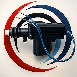 MOTOR TRAVA ELETRICA 2 FIOS ESCRAVO ETECH