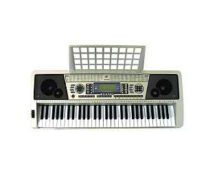 Teclado Musical  61Teclas 345 Timbres 128 Ritmos  K2007P CSR